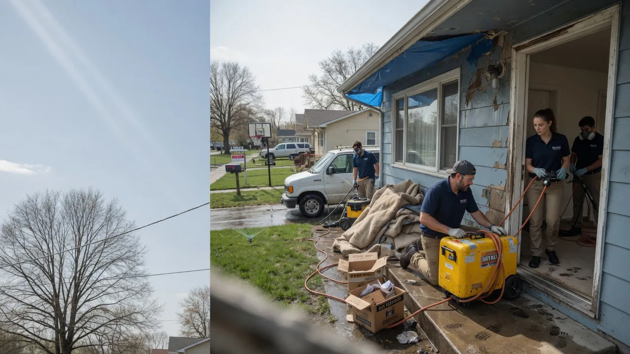 Basement Flood Cleanup in Curtis, NE near me